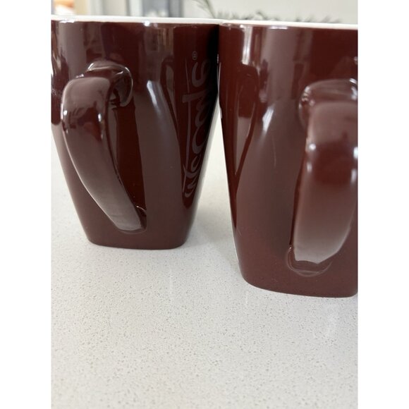 Lot of 4 McDonald’s Limited Edition 001 Brown McCafe 2014 Coffee Mugs Cups - Picture 9 of 13